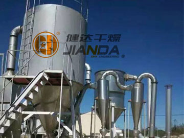 硅碳喷雾干燥机生产线
