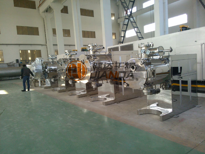 磷酸铁锂真空耙式干燥机生产线